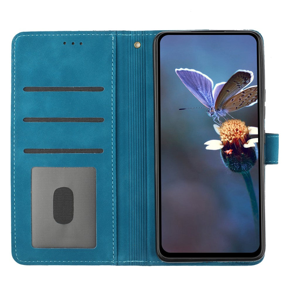 Galaxy A22 5G Wallet-Hülle – mit Kartenfächer & Ständer