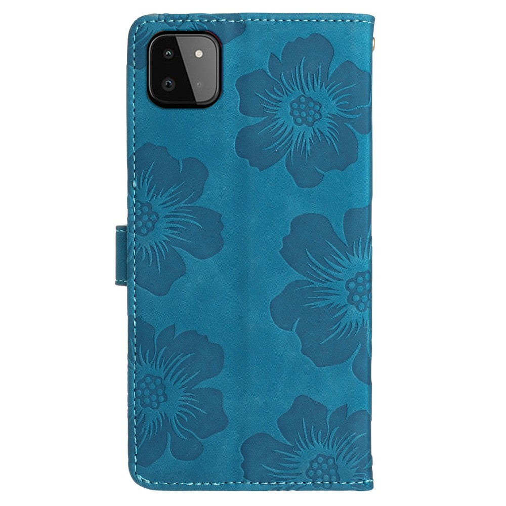 Galaxy A22 5G Wallet-Hülle – mit Kartenfächer & Ständer