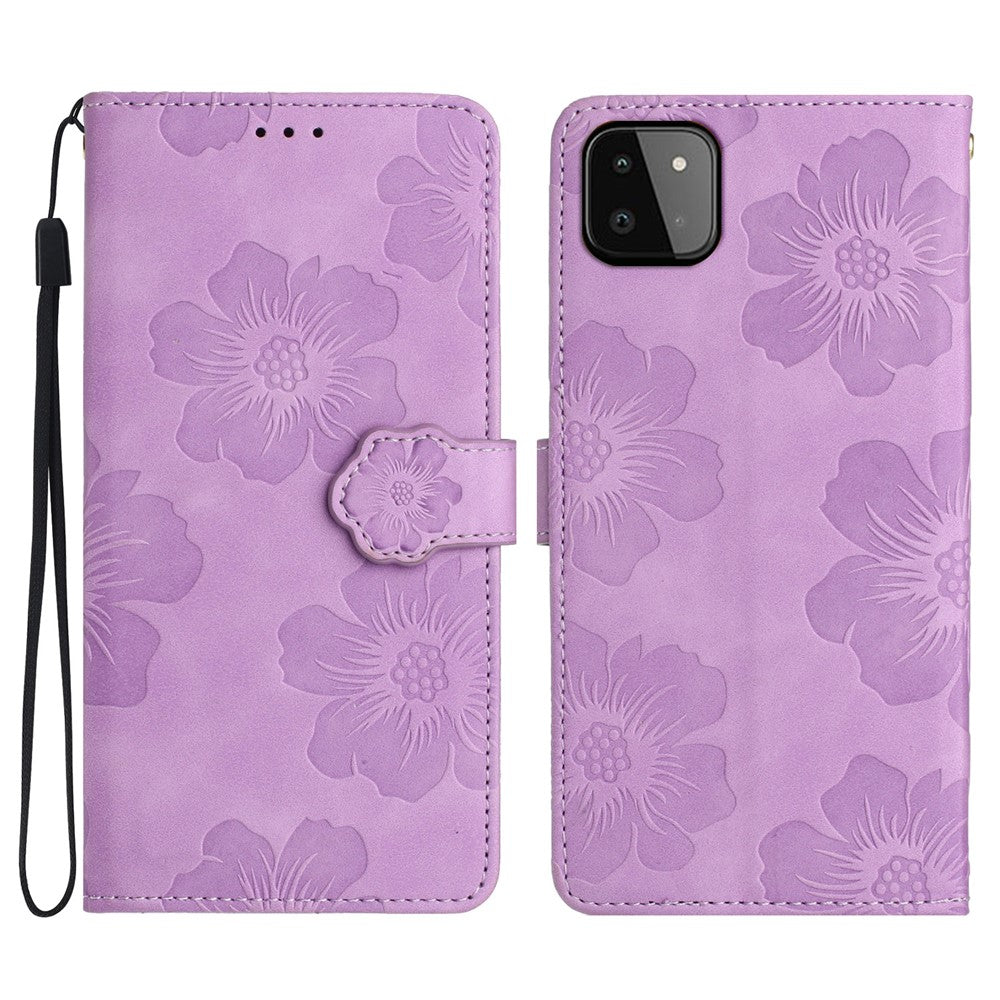 Galaxy A22 5G Wallet-Hülle – mit Kartenfächer & Ständer