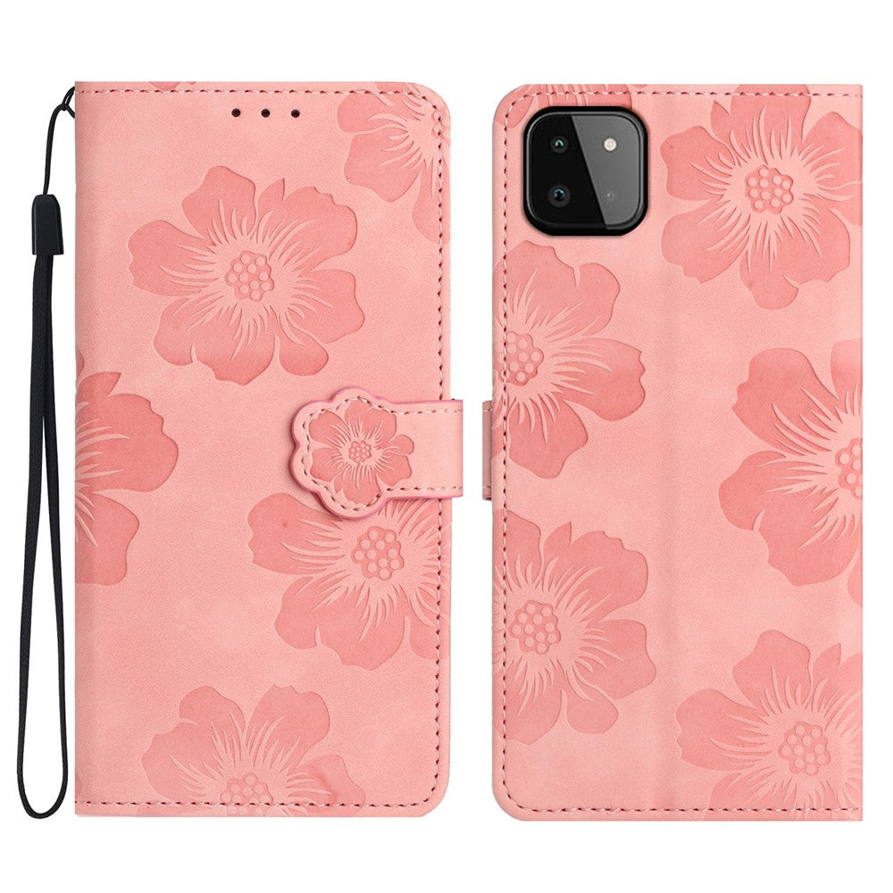 Galaxy A22 5G Wallet-Hülle – mit Kartenfächer & Ständer