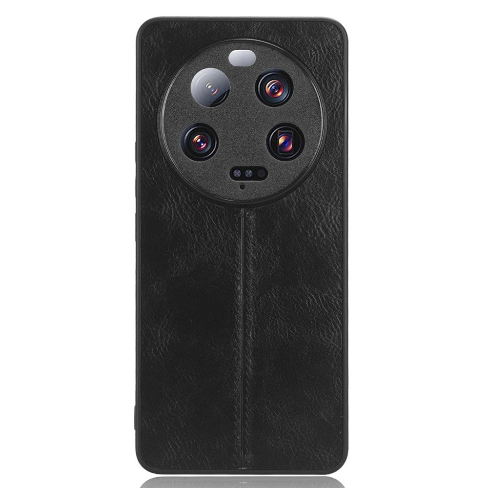 For Xiaomi 13 Ultra Cowhide Texture Phone Cover PU Leather Coated TPU+PC Mobile Case