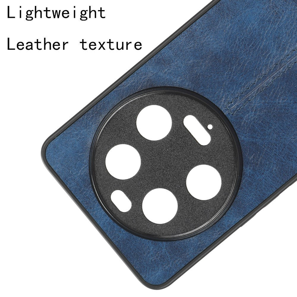 For Xiaomi 13 Ultra Cowhide Texture Phone Cover PU Leather Coated TPU+PC Mobile Case
