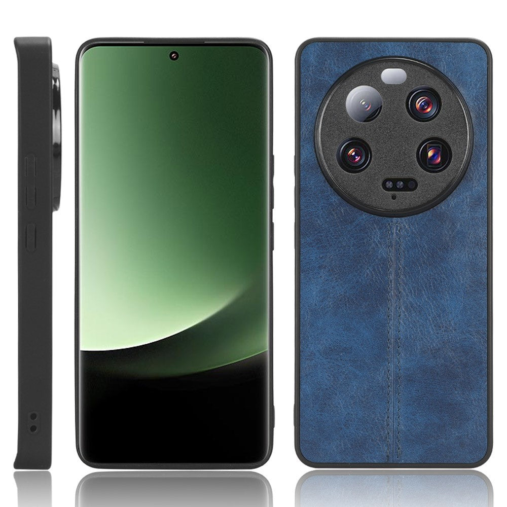 For Xiaomi 13 Ultra Cowhide Texture Phone Cover PU Leather Coated TPU+PC Mobile Case