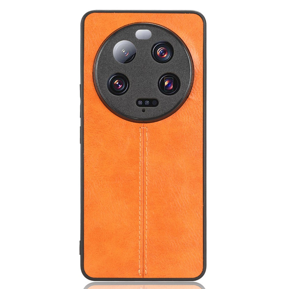 For Xiaomi 13 Ultra Cowhide Texture Phone Cover PU Leather Coated TPU+PC Mobile Case