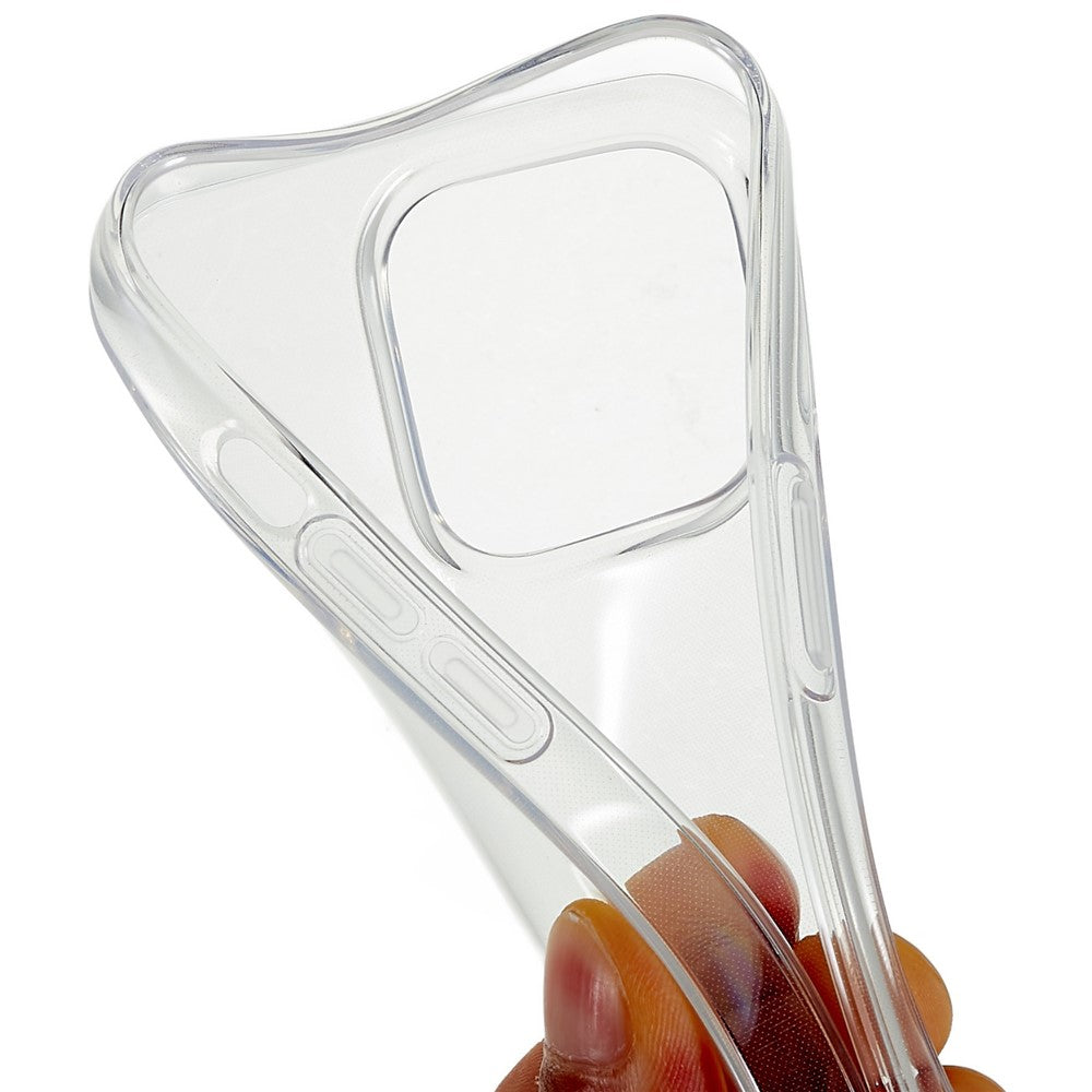 iPhone 15 Pro Transparente Hülle – Kratzfest, weich & stoßfest