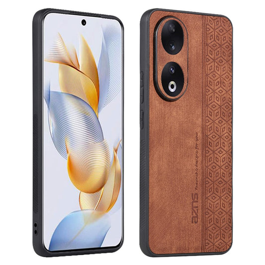 Honor 90 Handyhülle – AZNS aus PU-Leder und TPU mit kratzfestem, bedrucktem Muster