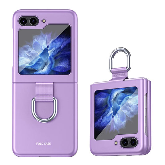 Galaxy Z Flip5 5G – Handyhülle aus Kunststoff, mit Ringhalter