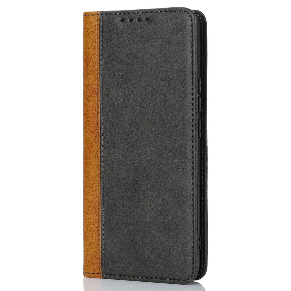 For Xiaomi 12T 5G / 12T Pro 5G / Redmi K50 Ultra PU Leather Phone Case Stand Bi-color Splicing Wallet Cover