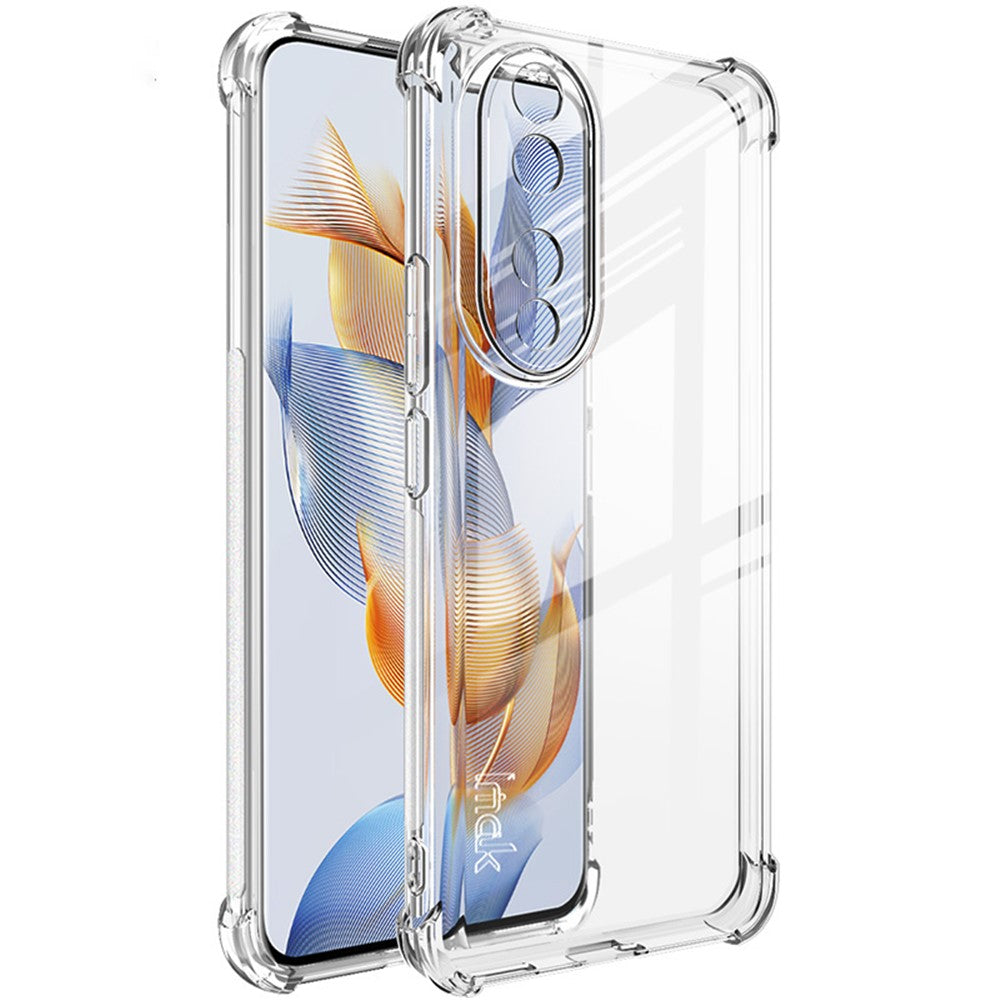IMAK Transparent Phone Case for Honor 90 ,  Anti-scratch Soft TPU Phone Cover