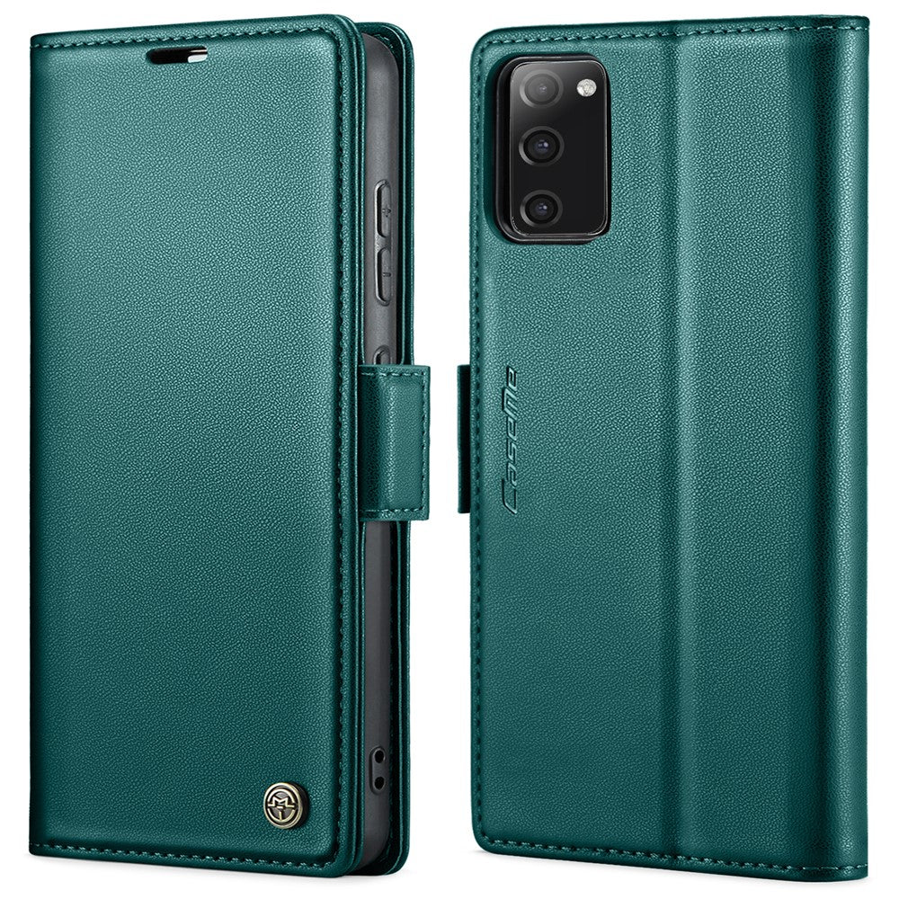 Galaxy S20 FE 4G/5G / S20 FE 2022 / S20 Lite Glänzende Wallet-Hülle – RFID-Schutz & Ständer
