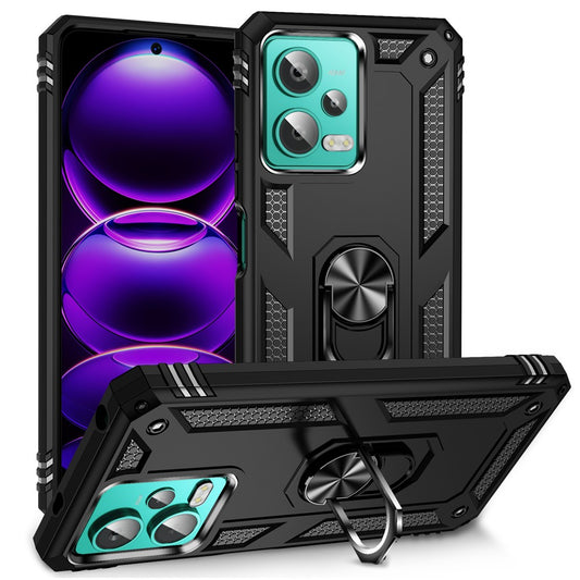 Xiaomi Redmi Note 12 4G Handyhülle – magnetisch, mit Standfunktion, aus TPU / PC