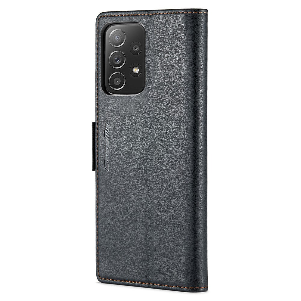 Galaxy A52 4G/5G A52s 5G Glänzende Wallet-Hülle – RFID-Schutz & Ständer