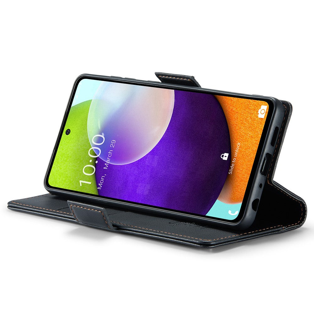 Galaxy A52 4G/5G A52s 5G Glänzende Wallet-Hülle – RFID-Schutz & Ständer