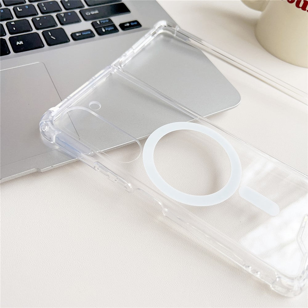 Galaxy Z Fold5 5G Schutzhülle – MagSafe-kompatibel, stoßfest & transparent
