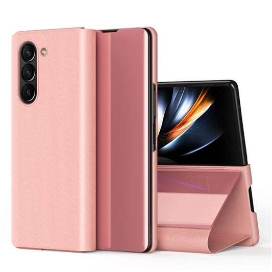 Galaxy Z Fold5 5G – Handyhülle aus Kunststoff und PU-Leder, mit Ständer