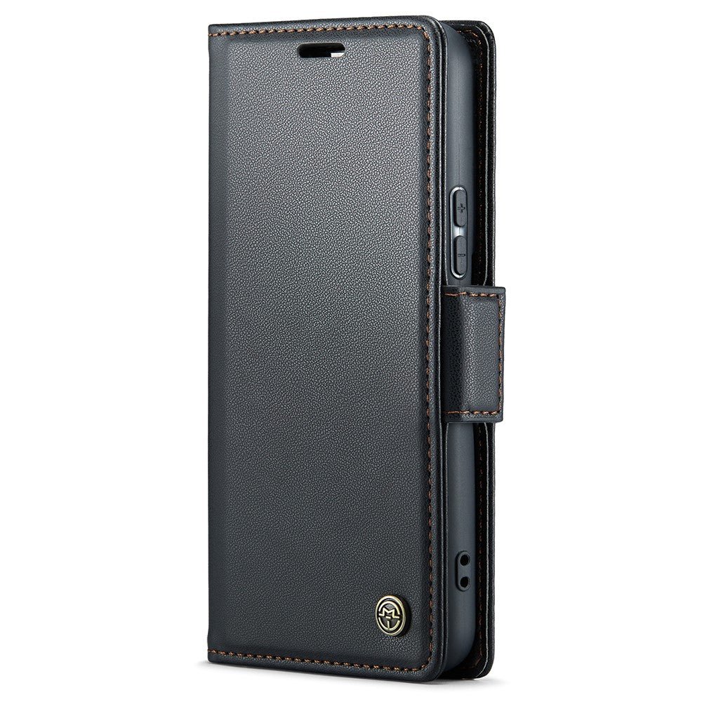 Galaxy S21 Plus 5G Glänzende Wallet-Hülle – RFID-Schutz & Ständer
