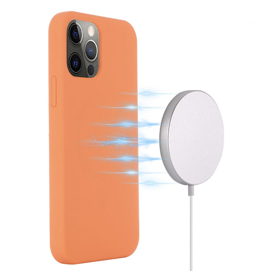 iPhone 15 Pro Max Magnetische Silikonhülle – Stoßfest