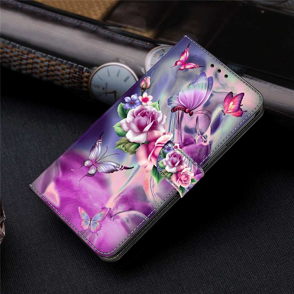 For Xiaomi 13 3D Pattern Printing Wallet Case PU Leather Stand Flip Protective Phone Cover