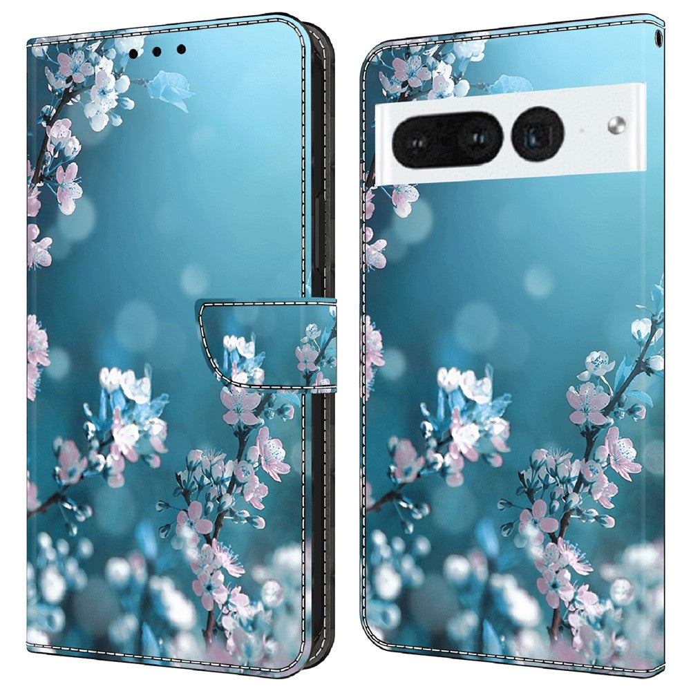 Pixel 7 Pro 5G Wallet-Hülle – Mit 3D-Muster, Kartenfächer & Ständer
