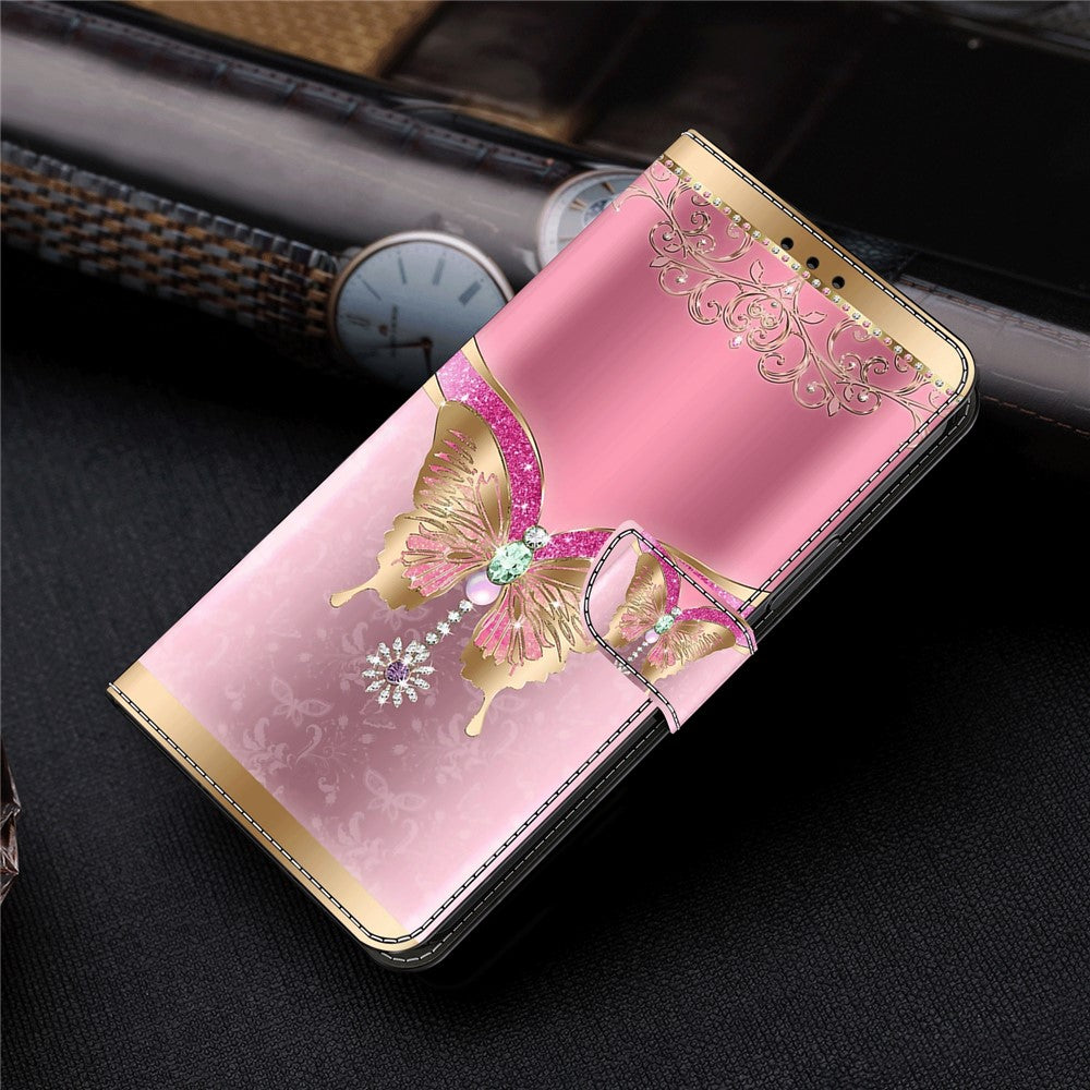 Galaxy S23 Ultra Wallet-Hülle – Mit 3D-Muster, Kartenfächer & Ständer