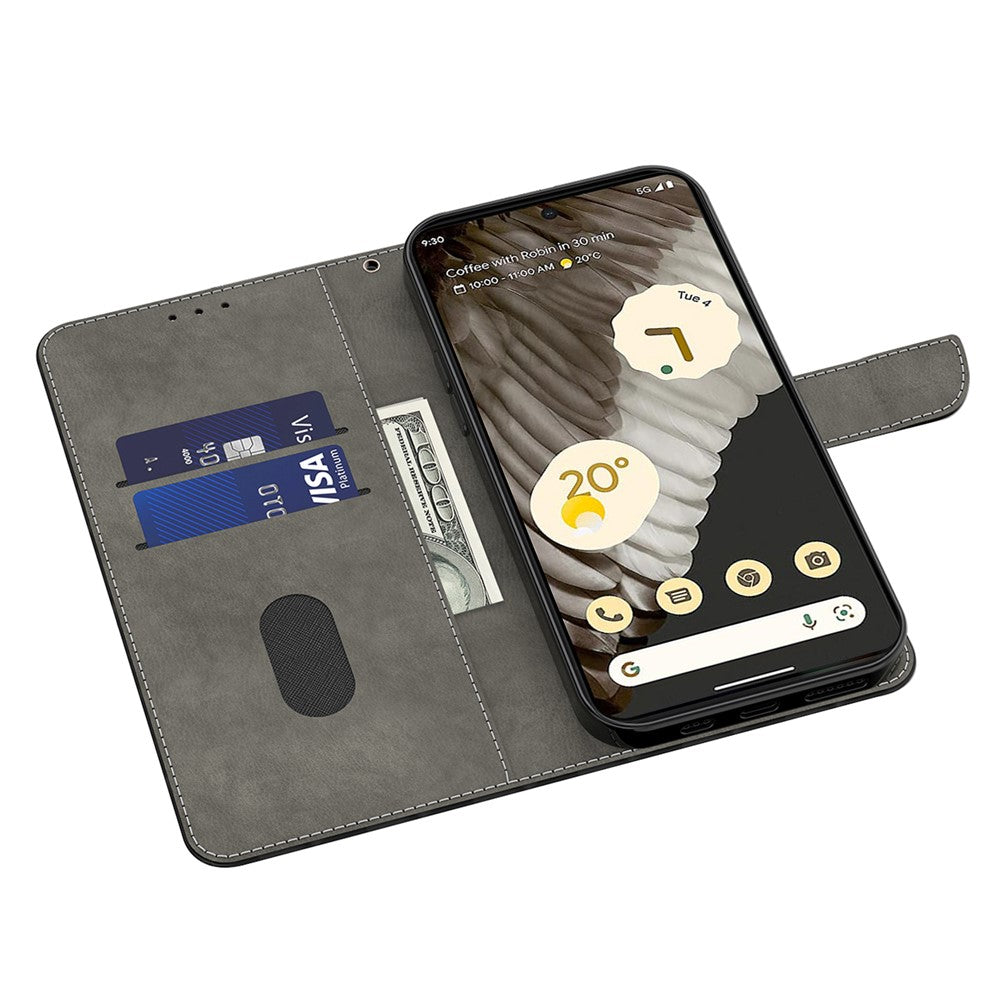Pixel 6a Wallet-Hülle – Mit 3D-Muster, Kartenfächer & Ständer