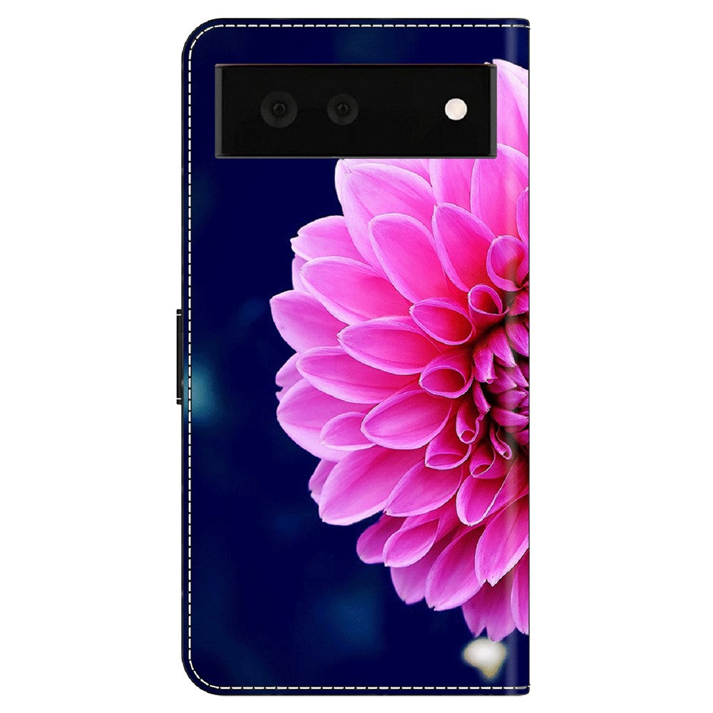 Pixel 6a Wallet-Hülle – Mit 3D-Muster, Kartenfächer & Ständer