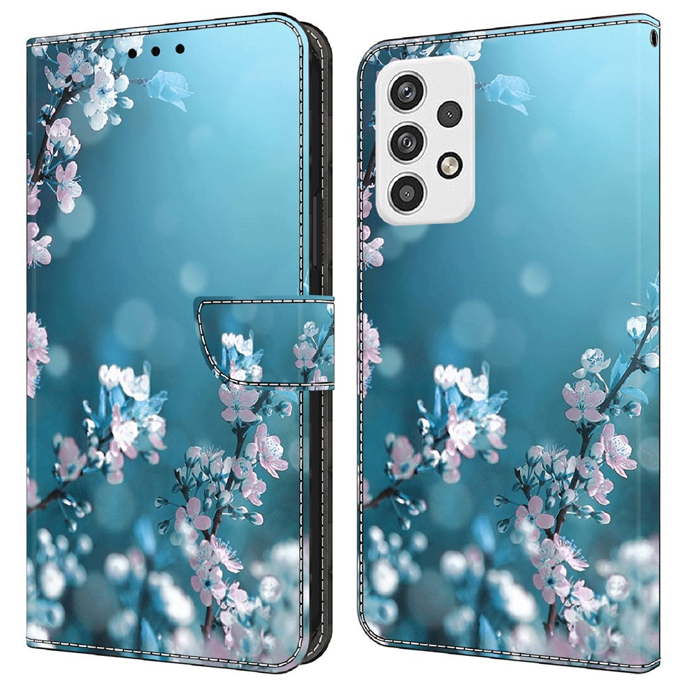 Galaxy A23 5G Wallet-Hülle – Mit 3D-Muster, Kartenfächer & Ständer