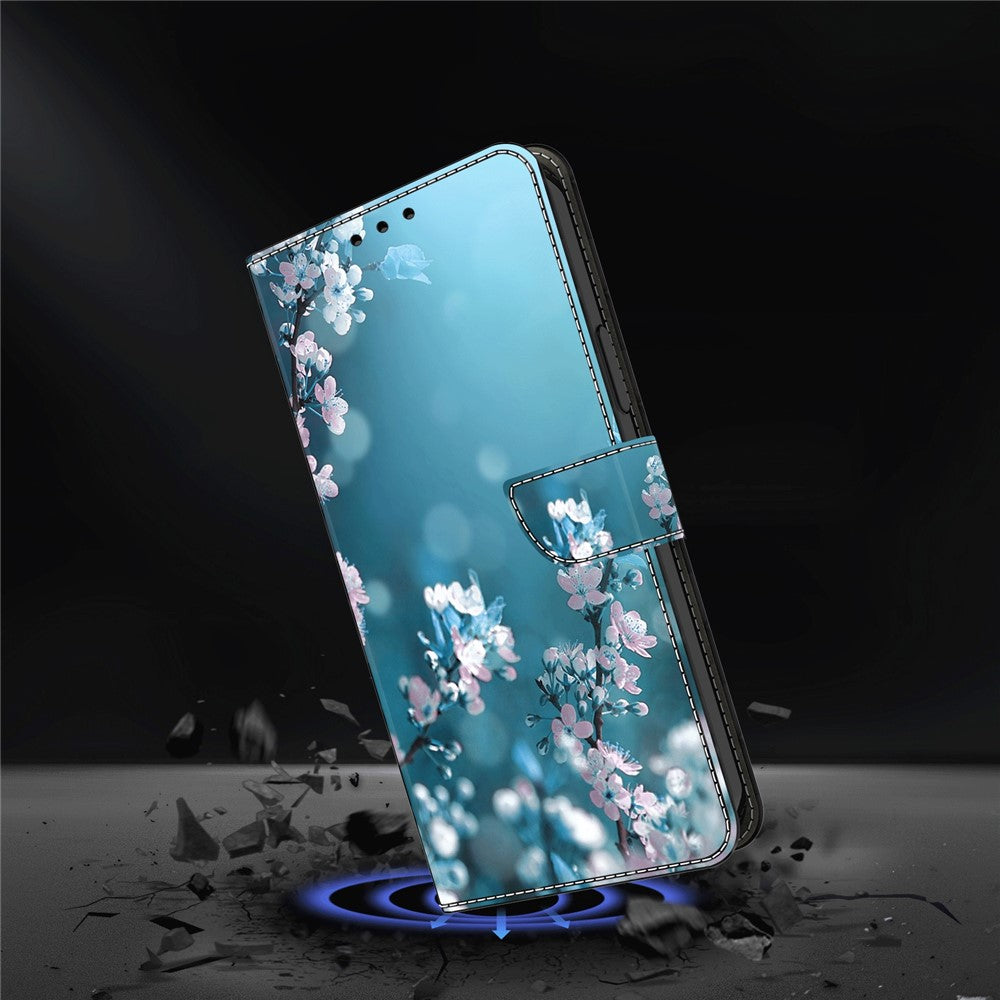 Galaxy A34 5G Wallet-Hülle – Mit 3D-Muster, Kartenfächer & Ständer