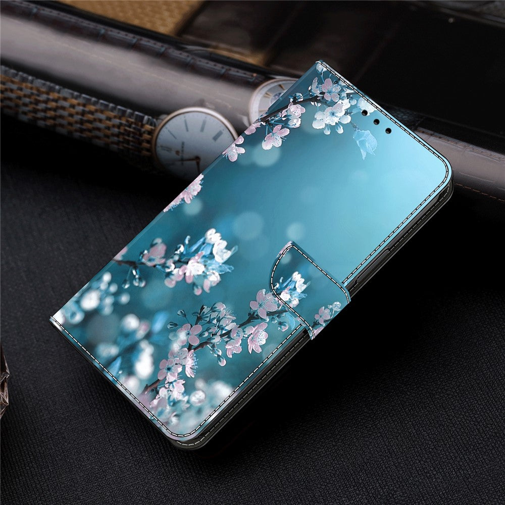 Galaxy A34 5G Wallet-Hülle – Mit 3D-Muster, Kartenfächer & Ständer