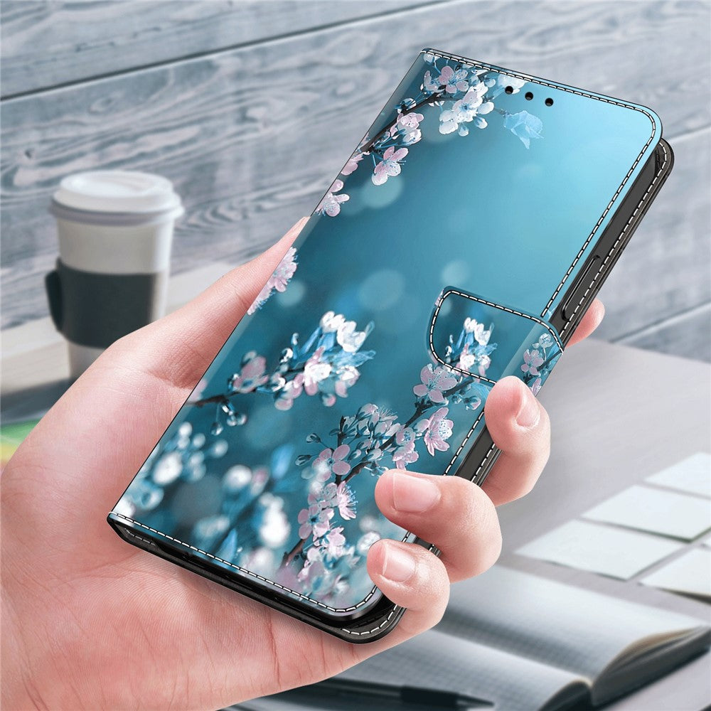 Galaxy A34 5G Wallet-Hülle – Mit 3D-Muster, Kartenfächer & Ständer
