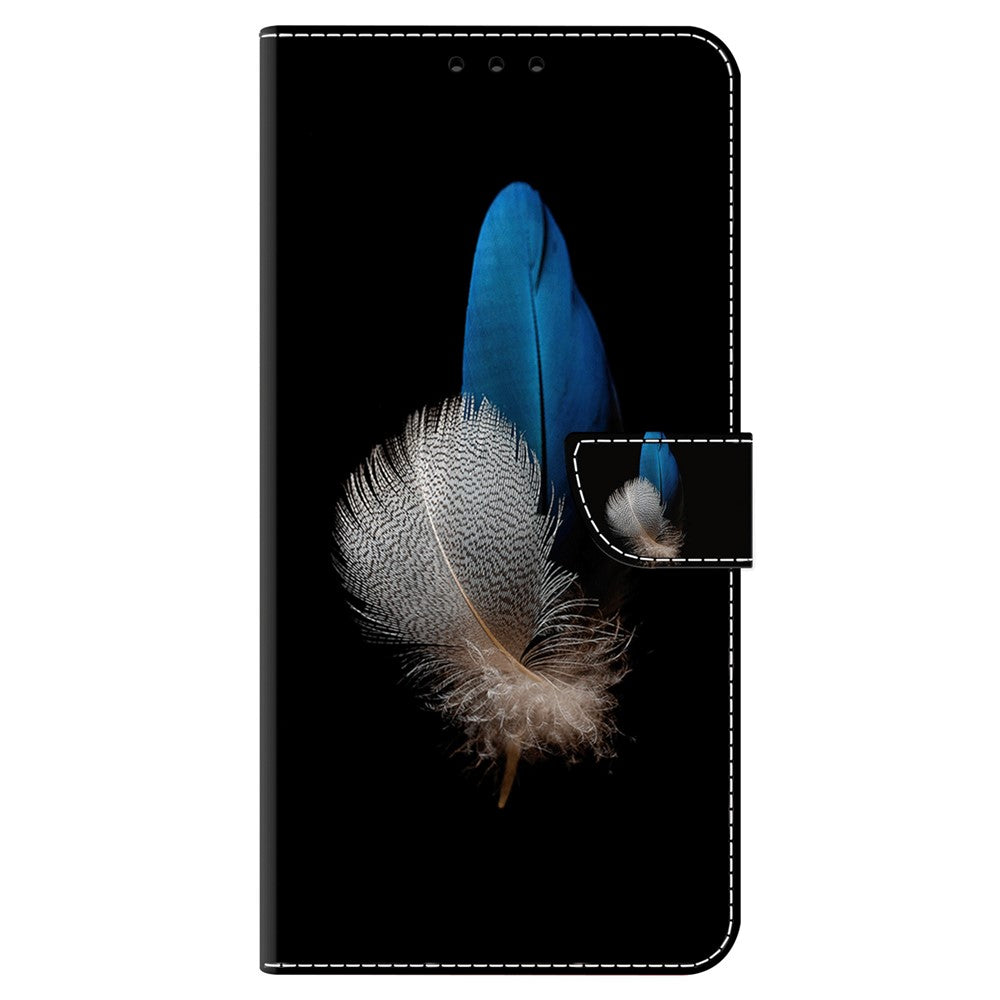 Galaxy A52 4G/5G / A52s 5G Wallet-Hülle – Mit 3D-Muster, Kartenfächer & Ständer