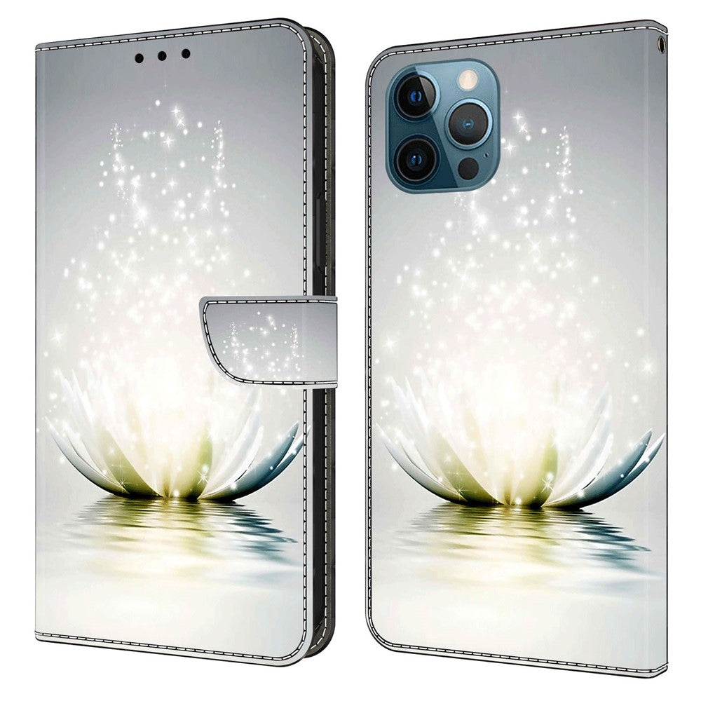 iPhone 13 Pro Max Wallet-Hülle – Mit 3D-Muster, Kartenfächer & Ständer