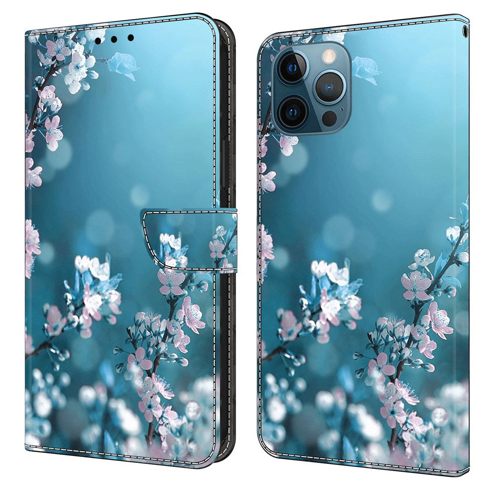 iPhone 13 Pro Max Wallet-Hülle – Mit 3D-Muster, Kartenfächer & Ständer