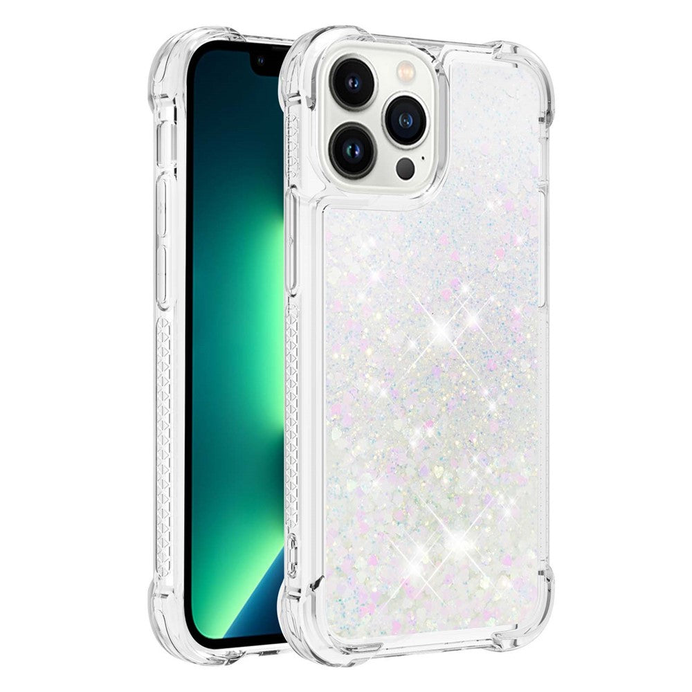 iPhone 15 Pro Max Glitzer-Hülle – Stoßfest & mit Treibsand