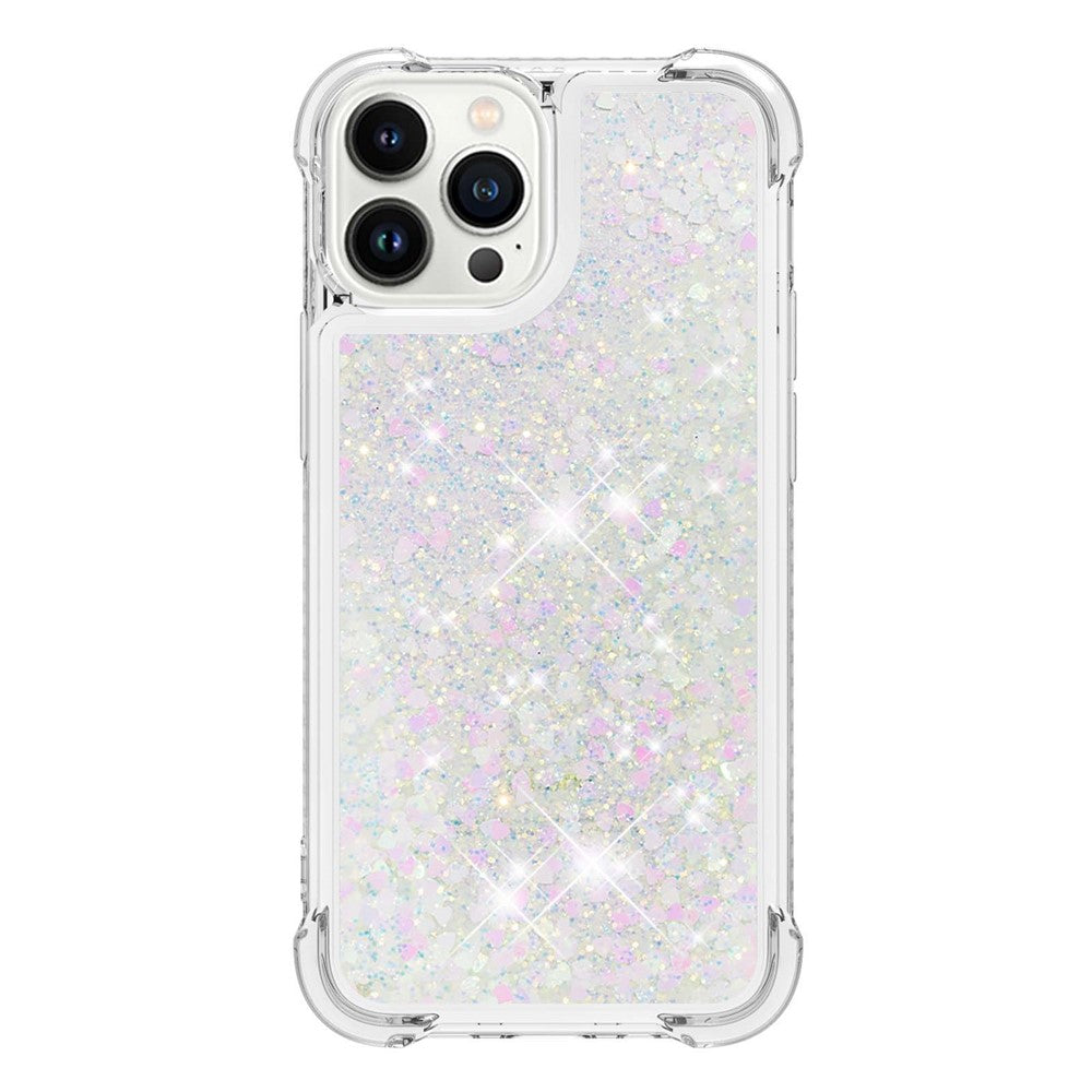 iPhone 15 Pro Max Glitzer-Hülle – Stoßfest & mit Treibsand