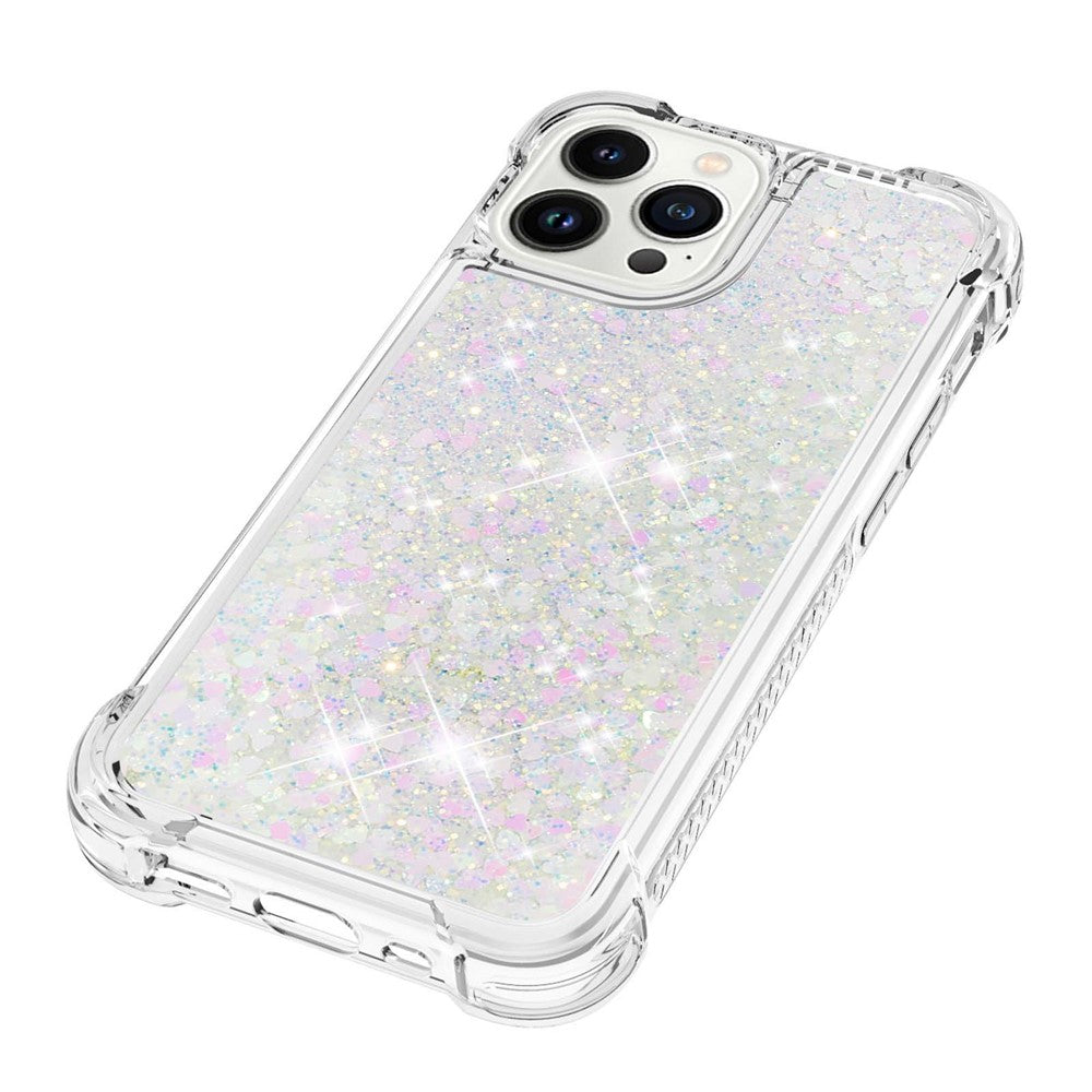 iPhone 15 Pro Max Glitzer-Hülle – Stoßfest & mit Treibsand