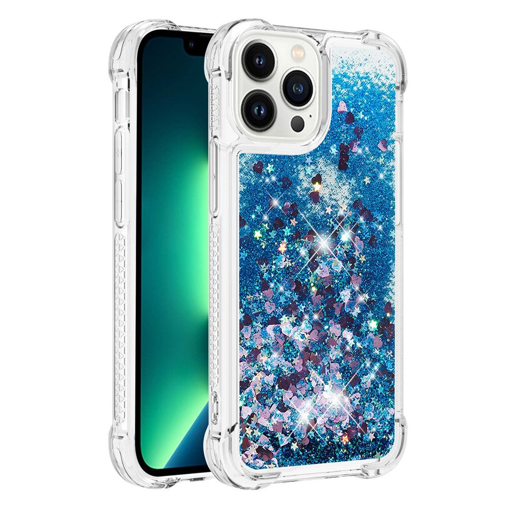 iPhone 15 Pro Max Glitzer-Hülle – Stoßfest & mit Treibsand