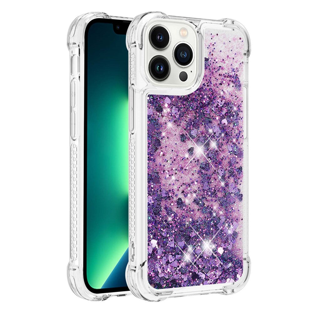 iPhone 15 Pro Max Glitzer-Hülle – Stoßfest & mit Treibsand