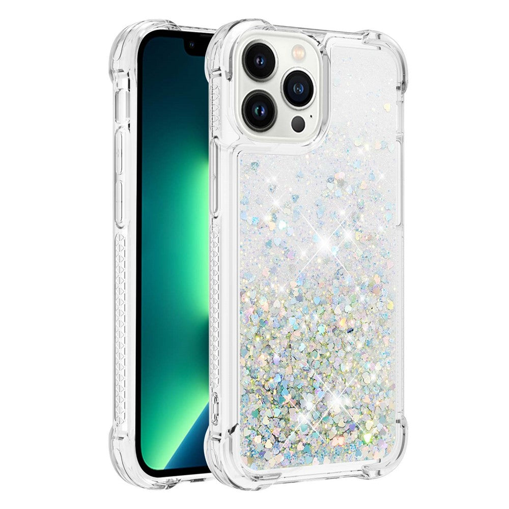 iPhone 15 Pro Max Glitzer-Hülle – Stoßfest & mit Treibsand