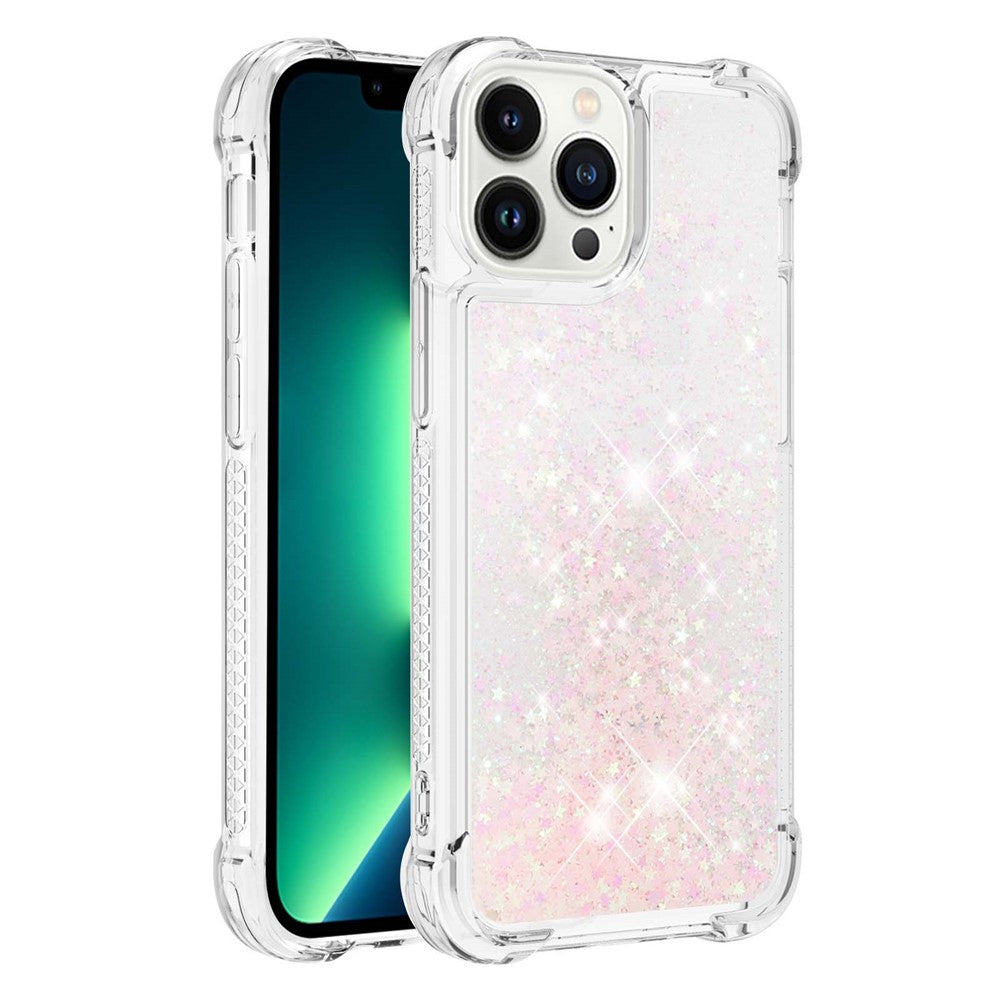 iPhone 15 Pro Max Glitzer-Hülle – Stoßfest & mit Treibsand