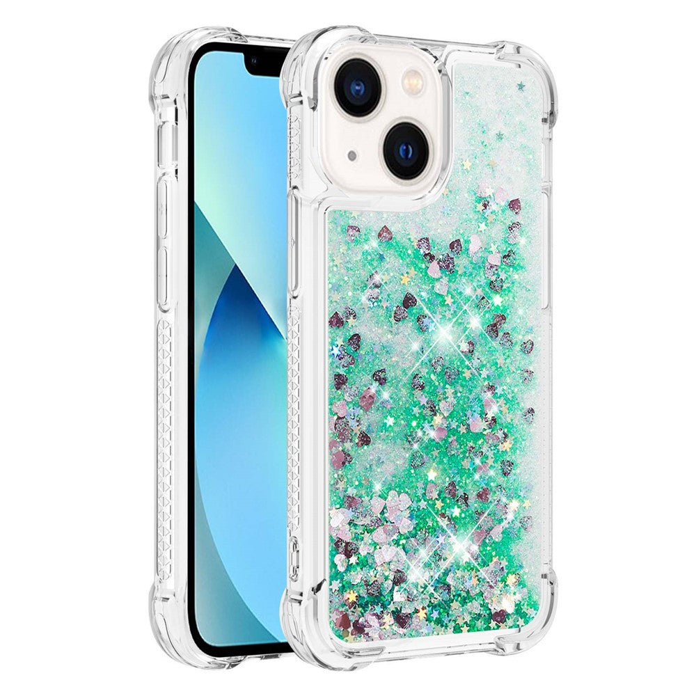 iPhone 15 Glitzer-Hülle – Stoßfest & mit Treibsand