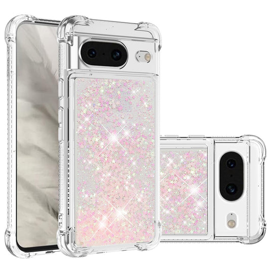 Pixel 8 Glitzer-Hülle – Stoßfest & mit Treibsand