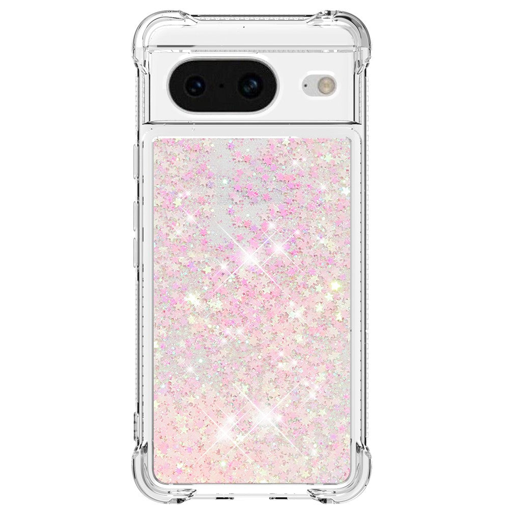 Pixel 8 Glitzer-Hülle – Stoßfest & mit Treibsand