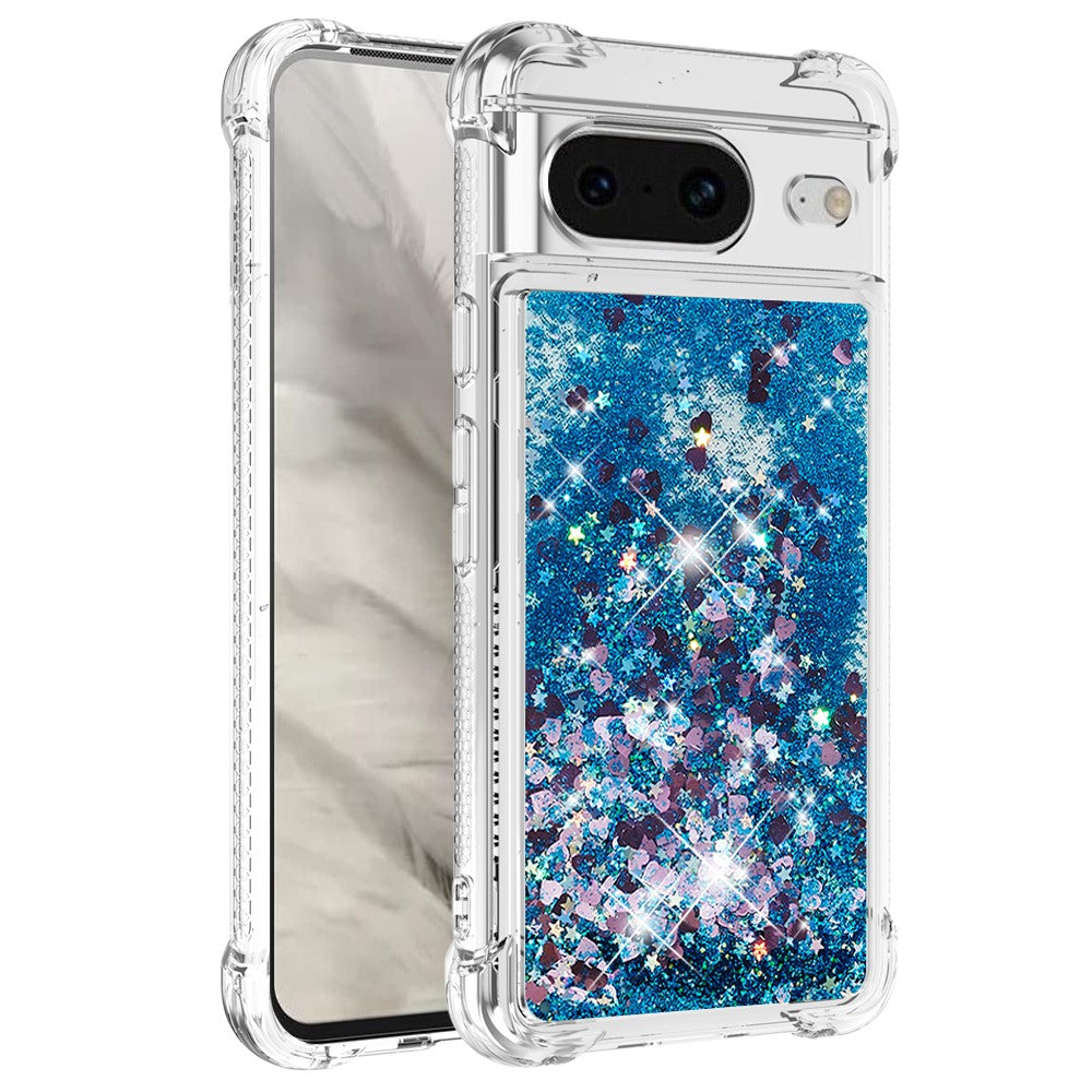 Pixel 8 Glitzer-Hülle – Stoßfest & mit Treibsand
