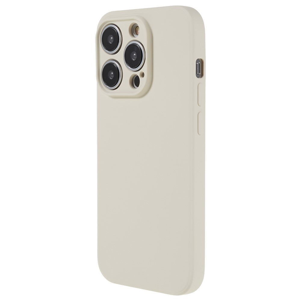 iPhone 15 Pro Max Gummierte Hülle – Mit Faserfutter & Anti-Kratz-Abdeckung