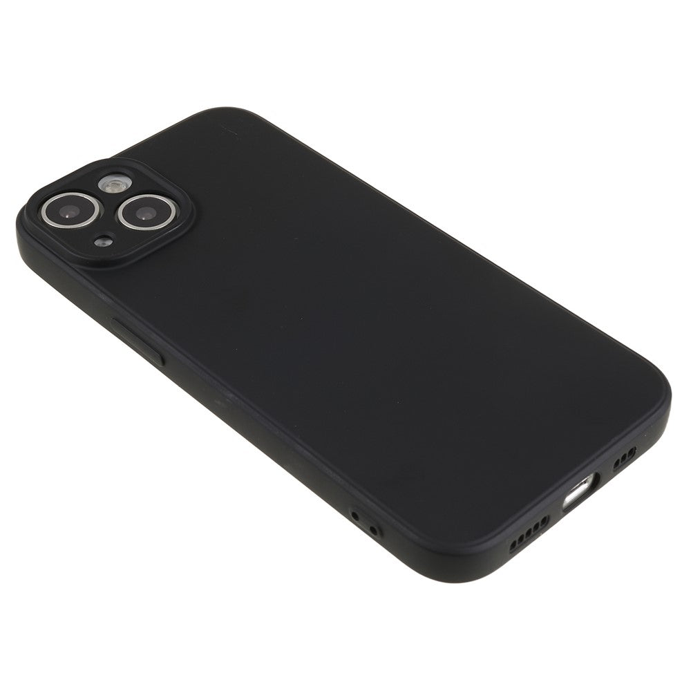 iPhone 15 Plus Gummierte Hülle – Mit Faserfutter & Anti-Kratz-Abdeckung