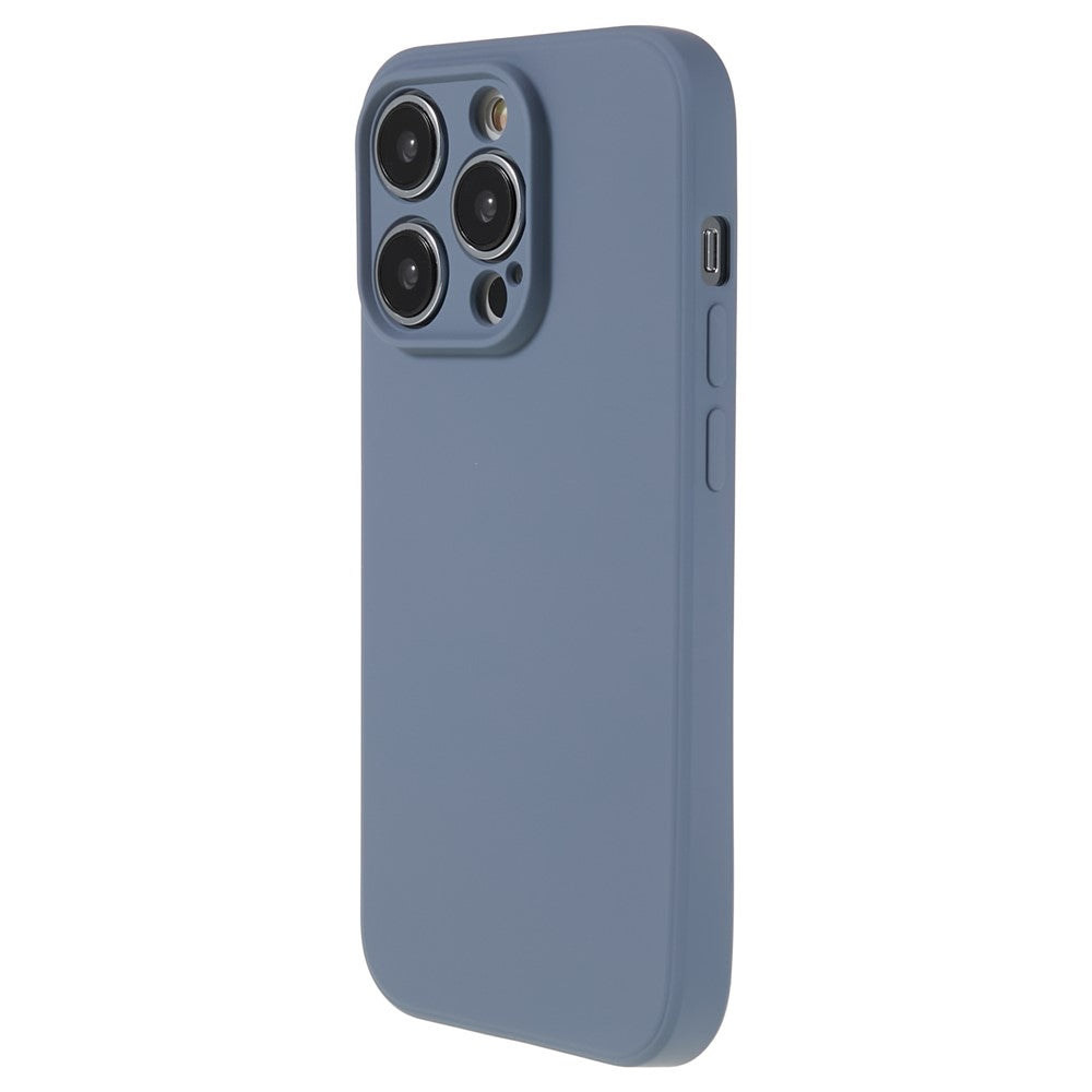 iPhone 15 Pro Gummierte Hülle – Mit Faserfutter & Anti-Kratz-Abdeckung