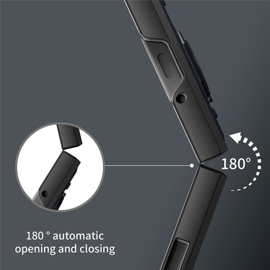 Galaxy Z Flip5 5G – Magnetische Handyhülle aus Kunststoff und TPU, mit Ständer