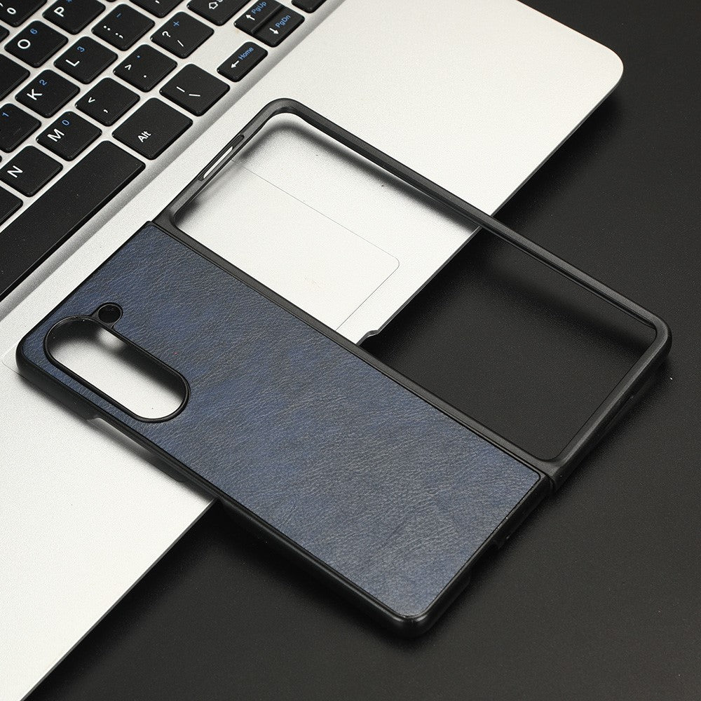 Galaxy Z Fold5 5G Schutzhülle – mit Litchi-Leder-Beschichtung