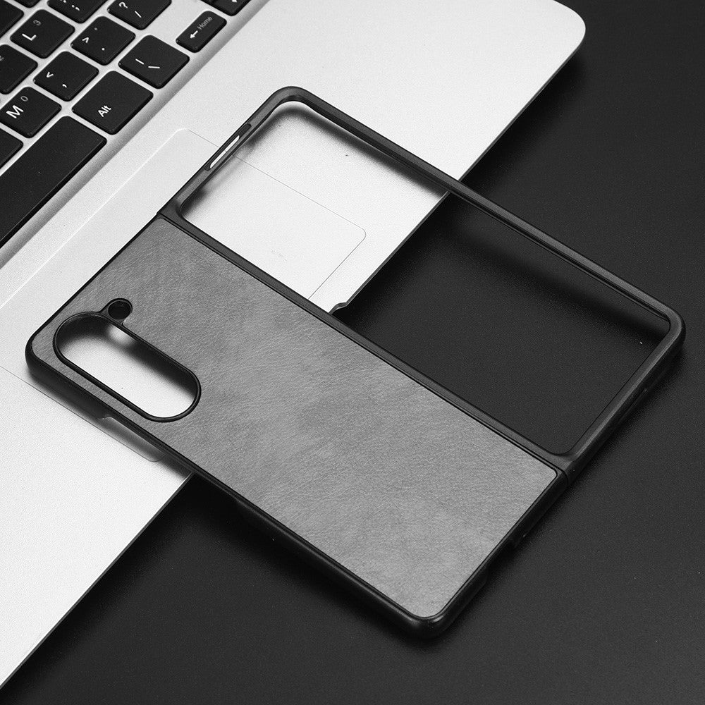 Galaxy Z Fold5 5G Schutzhülle – mit Litchi-Leder-Beschichtung